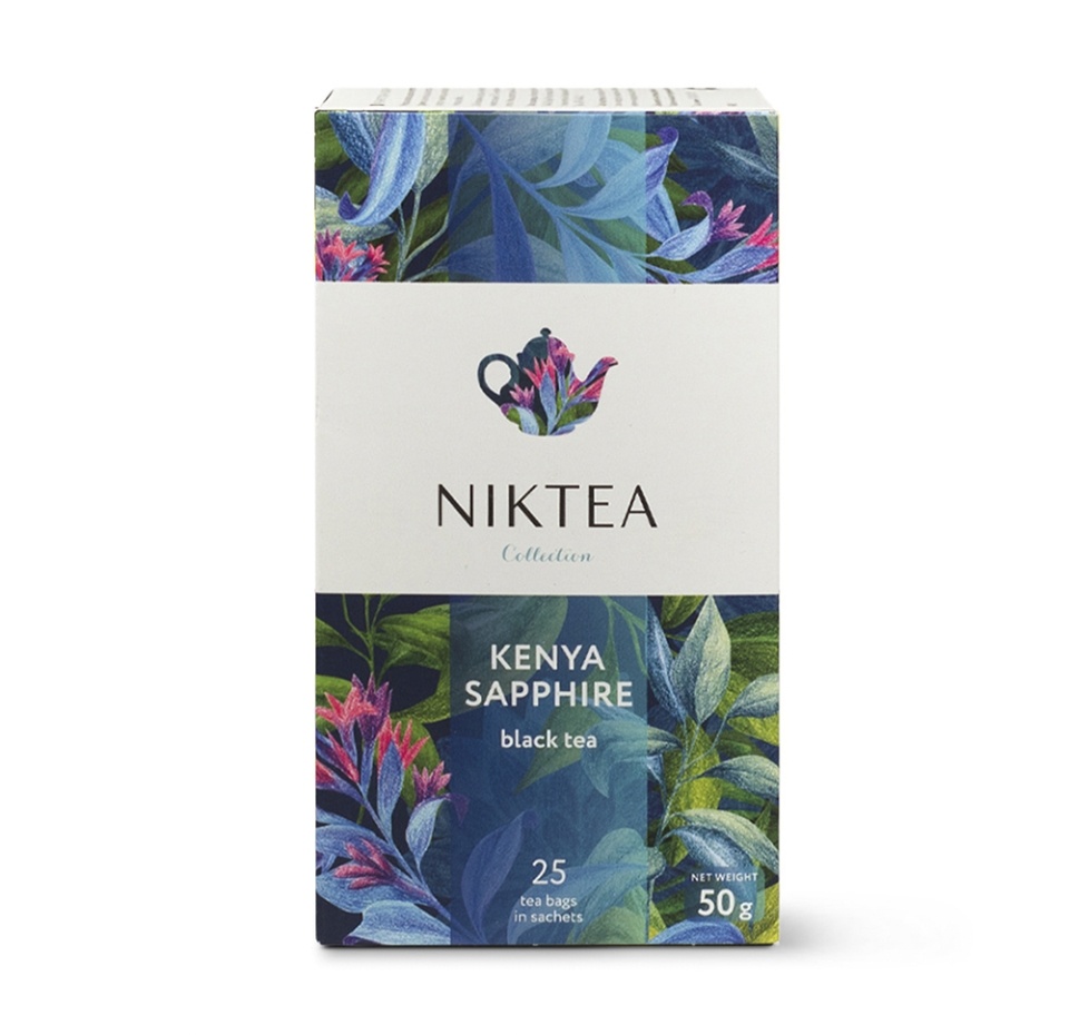 

Чай черный Niktea Kenya Sapphire 25 шт. 50 г