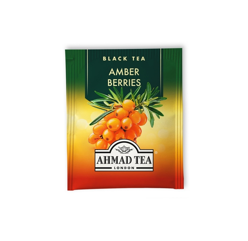 

Черный чай Ahmad Tea Amber Berries 25 пакетиков
