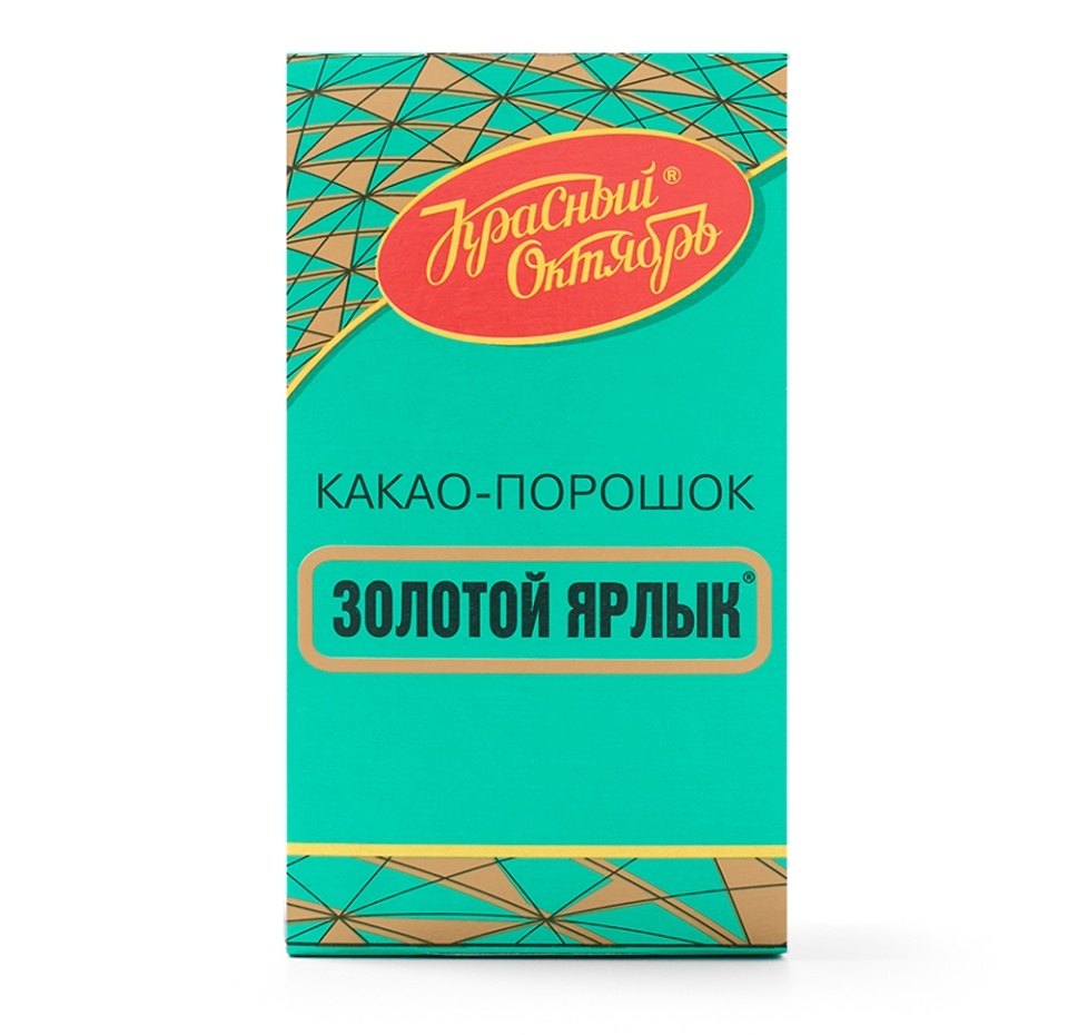 

Какао-порошок Красный Октябрь Золотой Ярлык растворимый 100 г