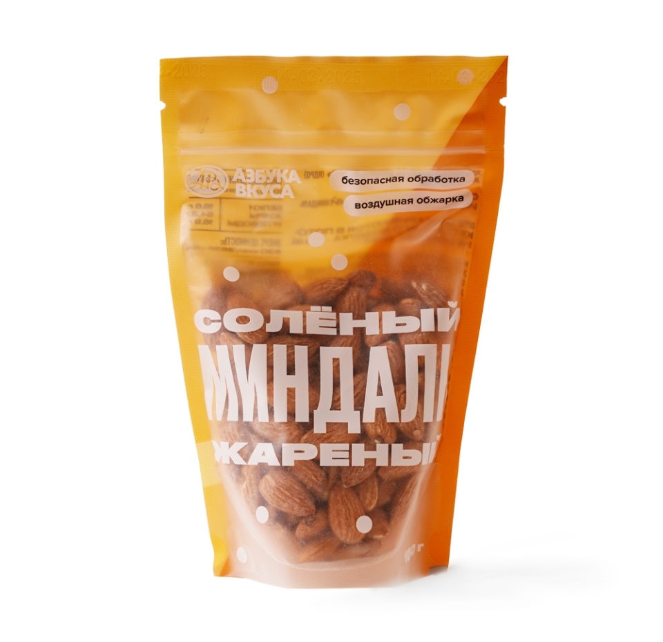 

Орехи Азбука Вкуса миндаль жареный соленый 150 г