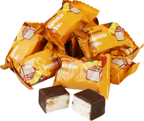 

Конфеты Выбор Семьи Лимонное суфле со сбивными корпусами вес