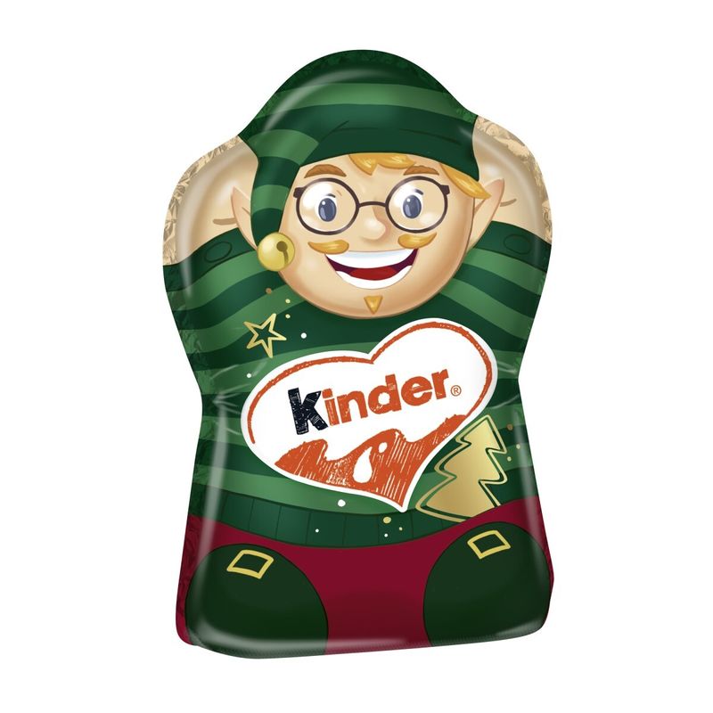 

Шоколад Kinder молочный фигурный с внутренним молочным слоем, 1 шт., дизайн в ассортименте 35 г