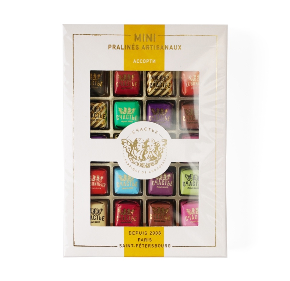 

Набор мини-пралине Счастье 170г