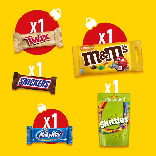 

Набор кондитерских изделий M&M's Friends Яйцо 150 г