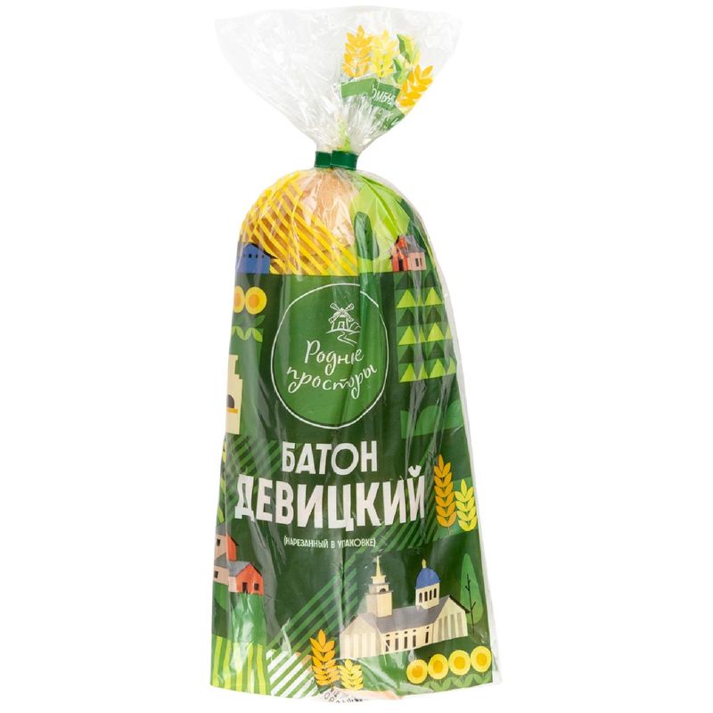 

Батон Родные Просторы Девицкий нарезка 300 г
