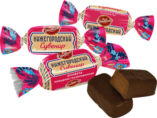 

Конфеты Сормовская кондитерская фабрика Нижегородский сувенир трюфель весовые