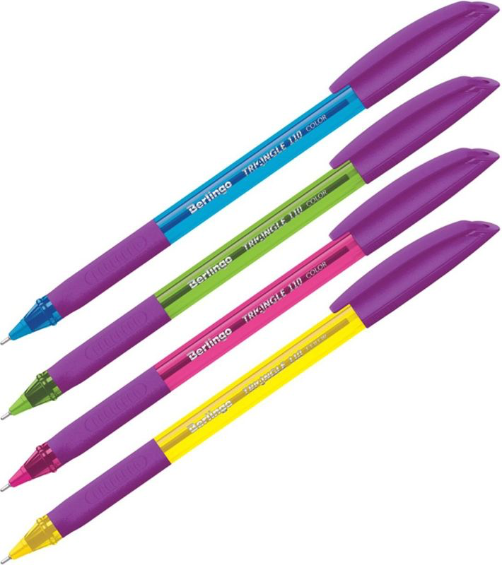 

Ручка шариковая Berlingo Triangle 110 Color синяя 0.7 мм 1 шт. цвет в ассортименте
