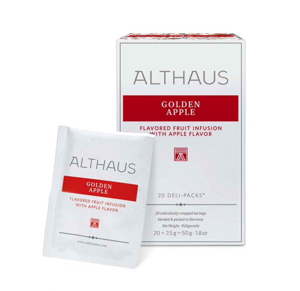 

Напиток чайный Althaus Золотое яблоко 20 х 2.5 г