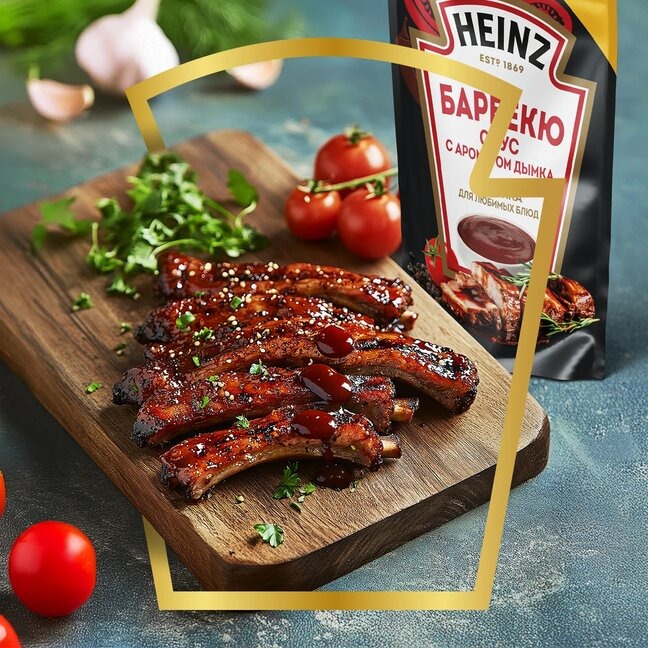 

Соус Heinz Барбекю с ароматом дымка 300 г
