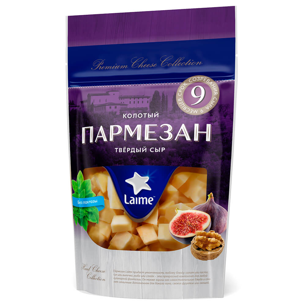 

Сыр Laime Пармезан колотый 40% 9 месяцев 125 г