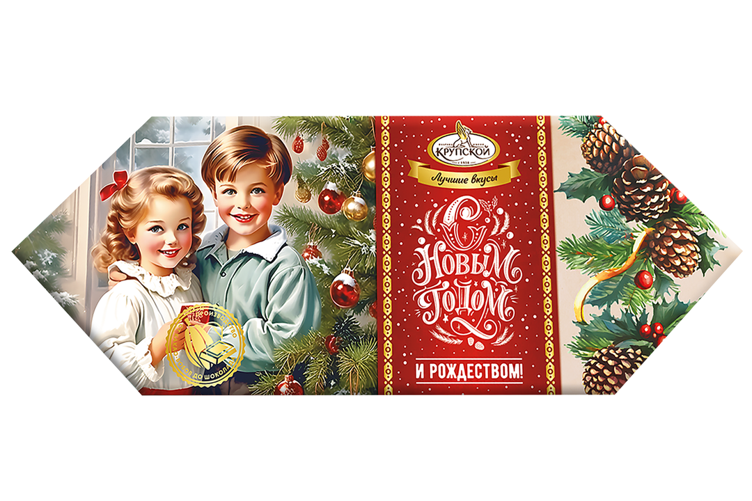 

Подарок новогодний Славянка Лучшее от фабрики Крупской 215 г