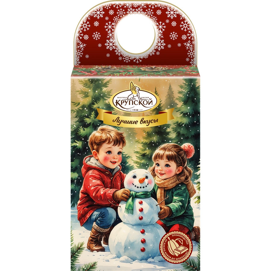 

Новогодний подарок Фабрика имени Крупской Лучшие вкусы 463 г