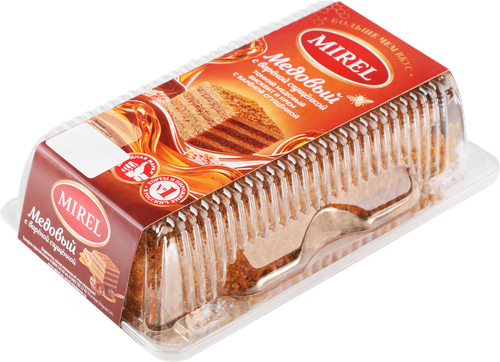 

Торт Mirel Медовый с варёной сгущенкой 250 г