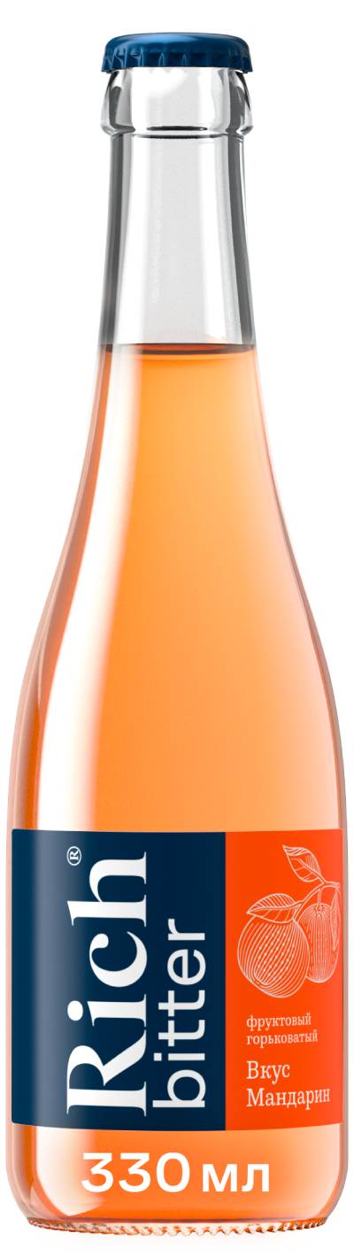 

Тоник Rich bitter Мандарин стекло 330 мл