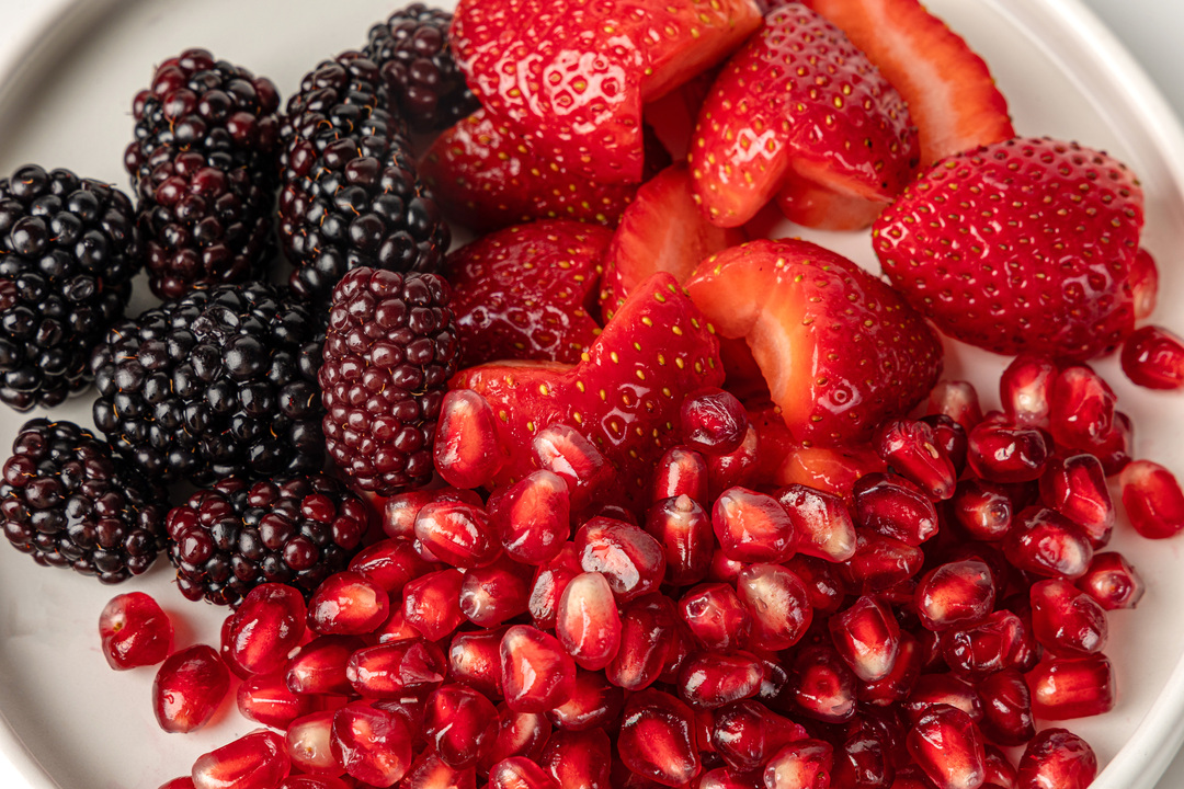 

Фруктовый микс Фруткорт: клубника, ежевика, гранат 230 г