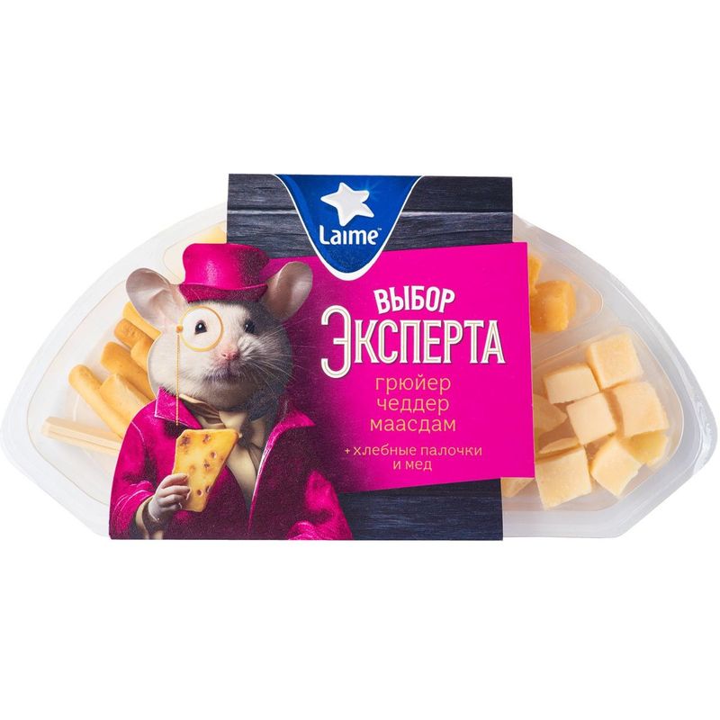 

Ассорти сыров Laime Выбор эксперта № 2 110 г