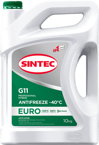 

Антифриз Sintec Euro G11 green -40 1 л