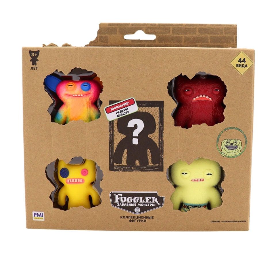 

Набор фигурок Fuggler коллекционные 5 шт. в коробке с окном 1 скрытый герой в ассортименте