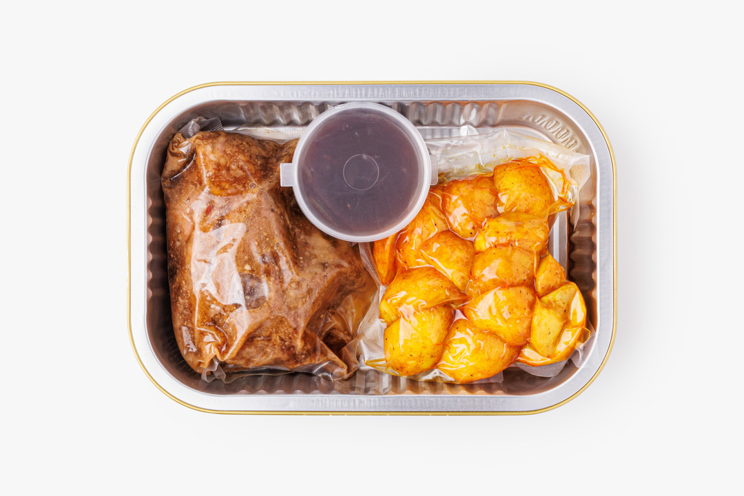 

Бедро индейки ВкусВилл по-азиатски с картофелем 500 г