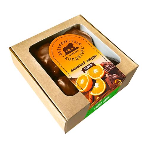 

Зефир Петербургский Кондитеръ апельсиновый в глазури 260 г