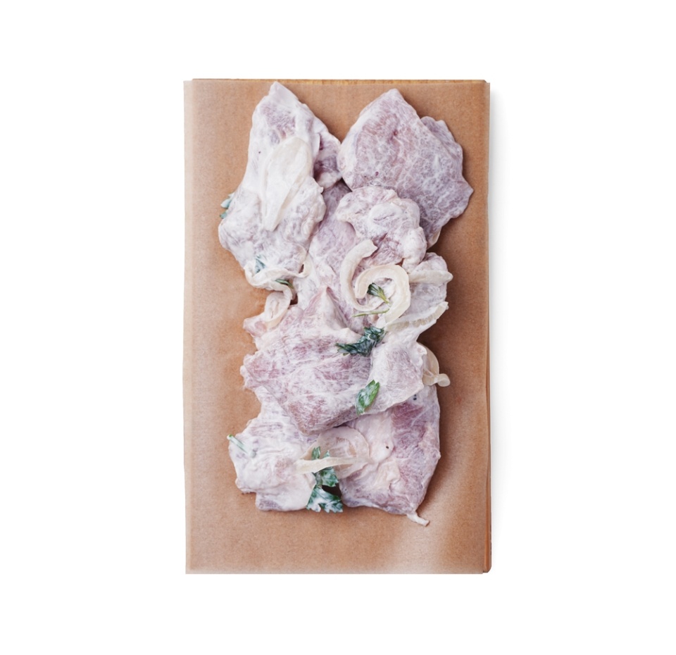 

Шашлык из свинины Азбука Вкуса в кефирном маринаде вес