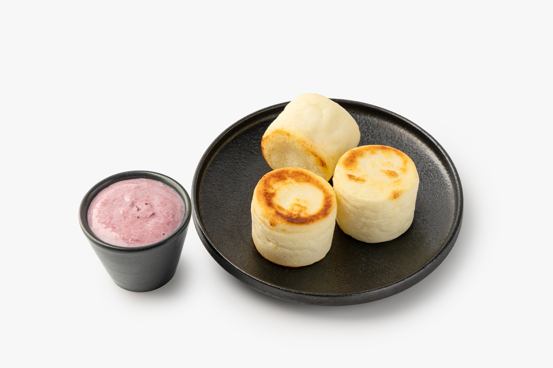 

Сырники ВкусВилл Нежные с брусничной сгущенкой 190 г