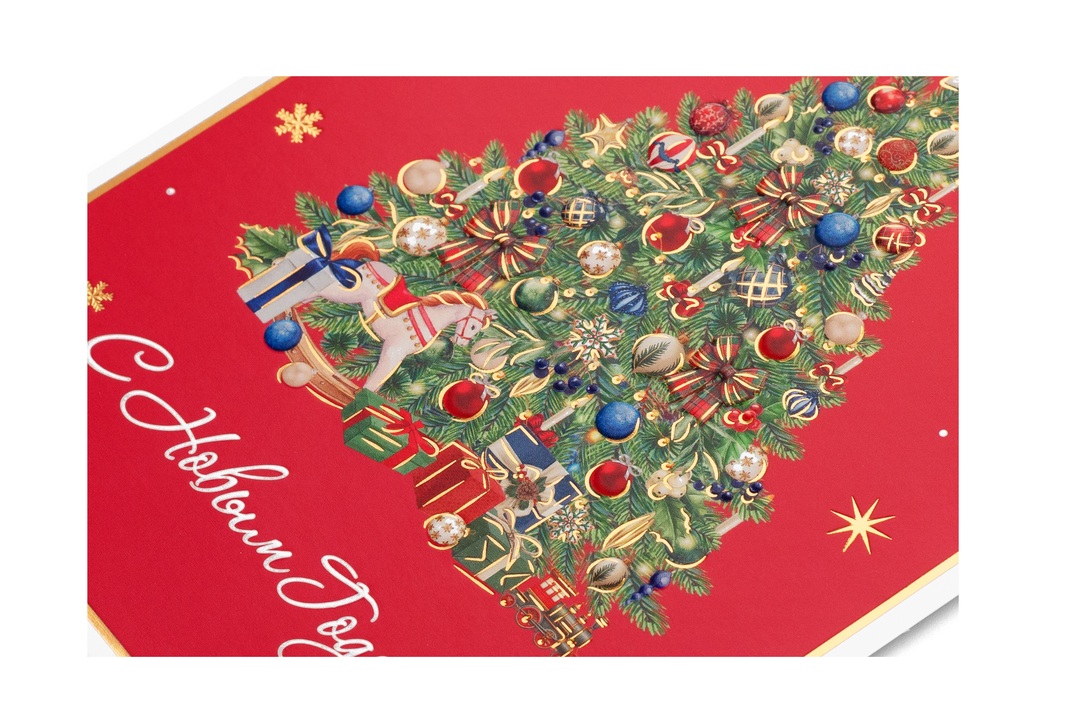 

Открытка City Home Trade Дизайнерская двойная 17 x 11 см дизайн в ассортименте