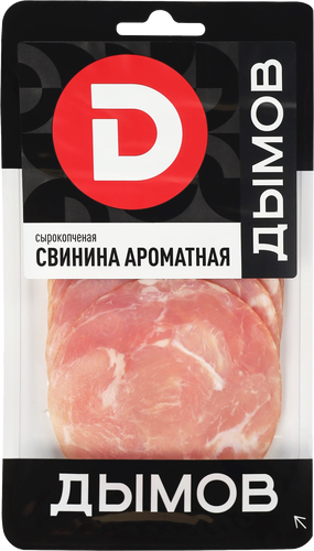 

Свинина Дымов Ароматная сырокопченая нарезка 70 г