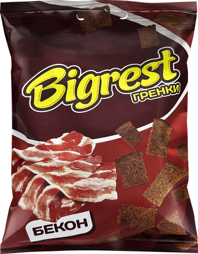 

Гренки Bigrest Бекон 80 г