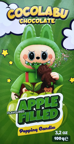

Шоколад молочный Cocolabu фигурный с начинкой со вкусом яблока 100 г