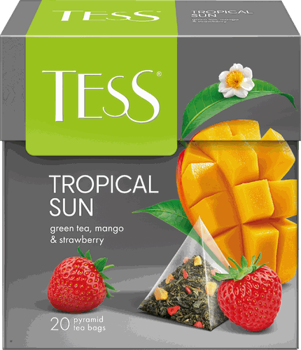 

Чай зеленый Tess Tropical Sun 20x1.8 г