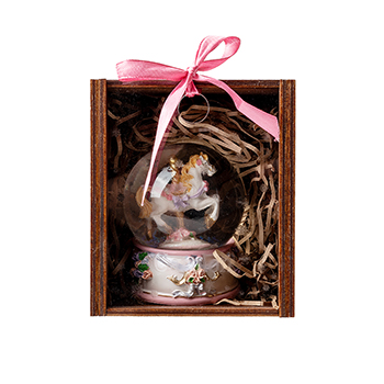 

Сувенир Carolon водяной шар Лошадка