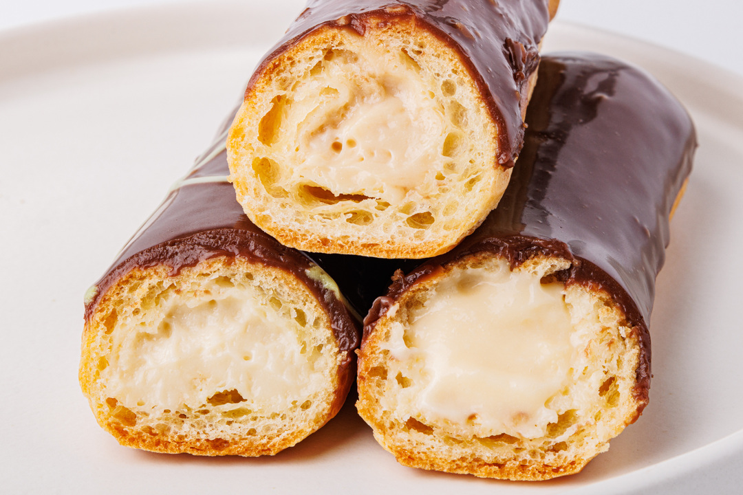 

Эклеры ВкусВилл Палитра вкусов с шоколадной глазурью 180 г 3 шт.