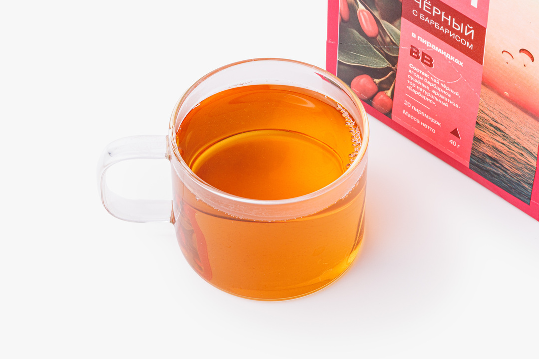 

Чай черный ВкусВилл с барбарисом в пирамидках 40 г