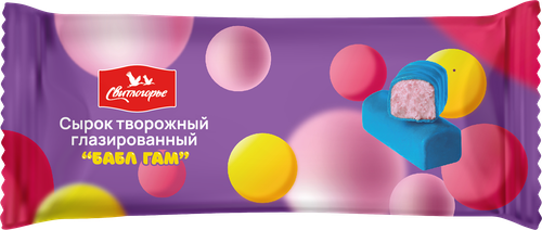 

Сырок Свитлогорье глазированный Бабл-гам 16% 40 г