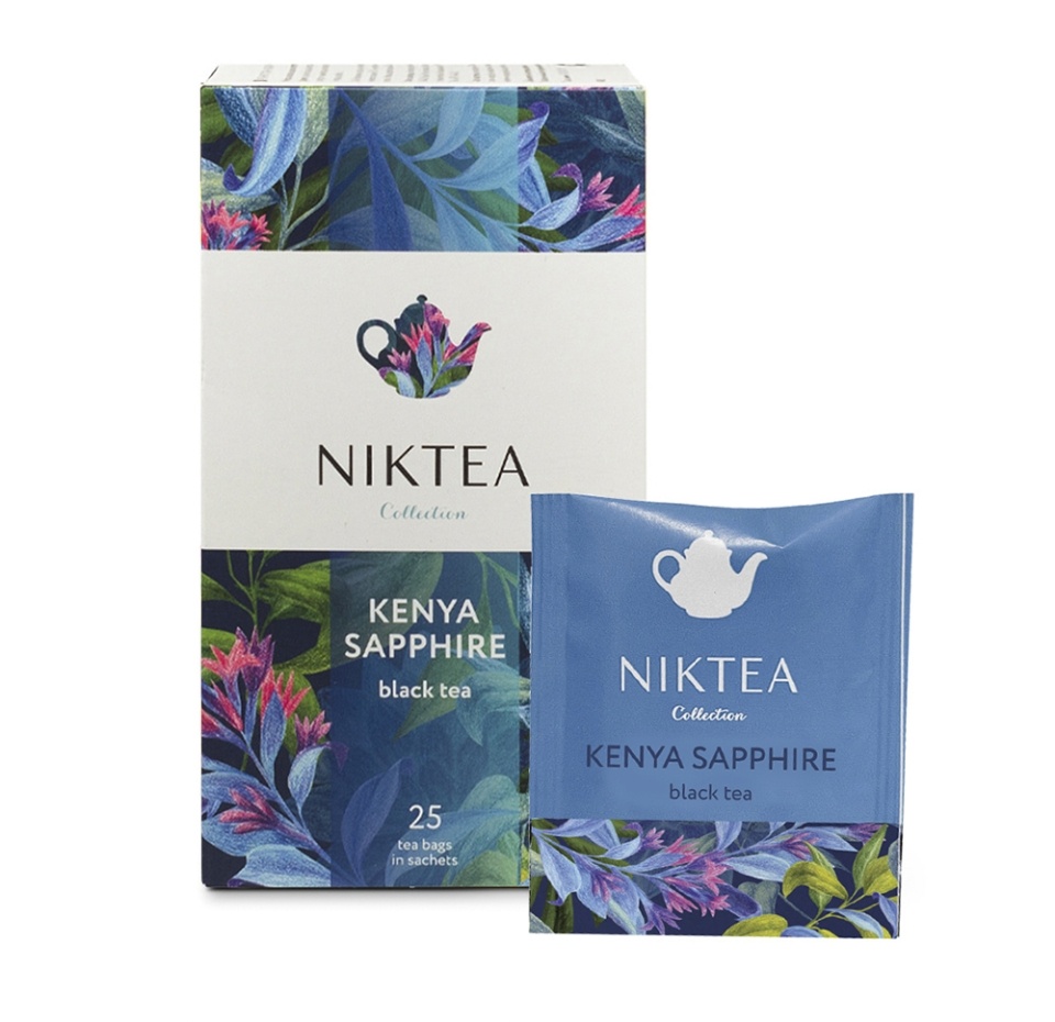 

Чай черный Niktea Kenya Sapphire 25 шт. 50 г