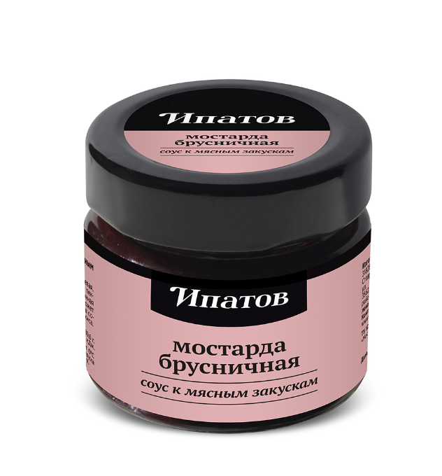 

Соус Ипатов Брусничный Мостарда к мясным закускам 100 г