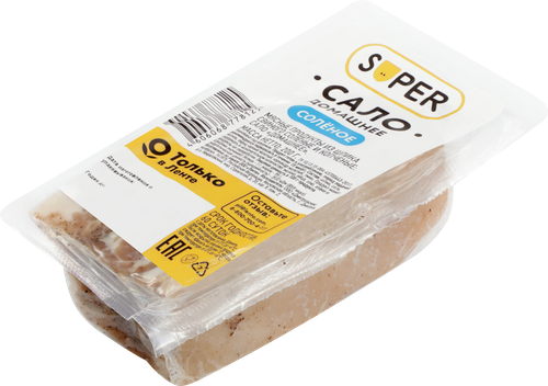 

Сало соленое Super Домашнее 200 г