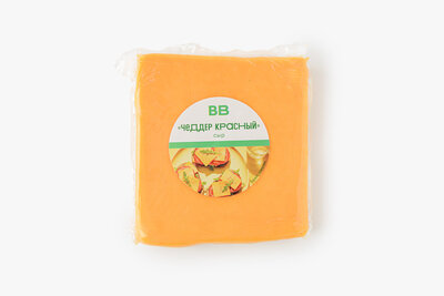 Сыр ВкусВилл Чеддер красный 200 г