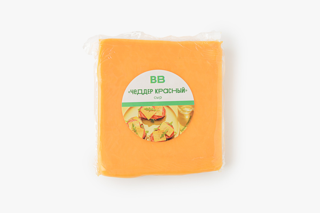 

Сыр ВкусВилл Чеддер красный 200 г