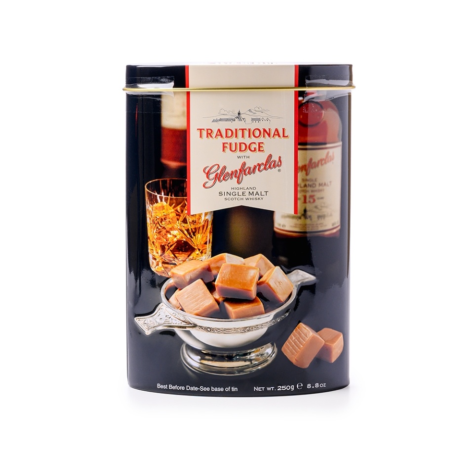 

Фадж Gardiners of Scotland Солодовый виски Гленфарклас 250 г