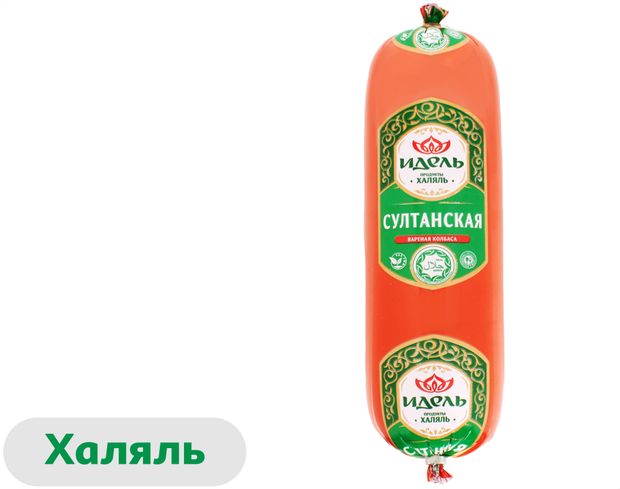 

Колбаса вареная Царицыно Султанская Халяль 1000 г