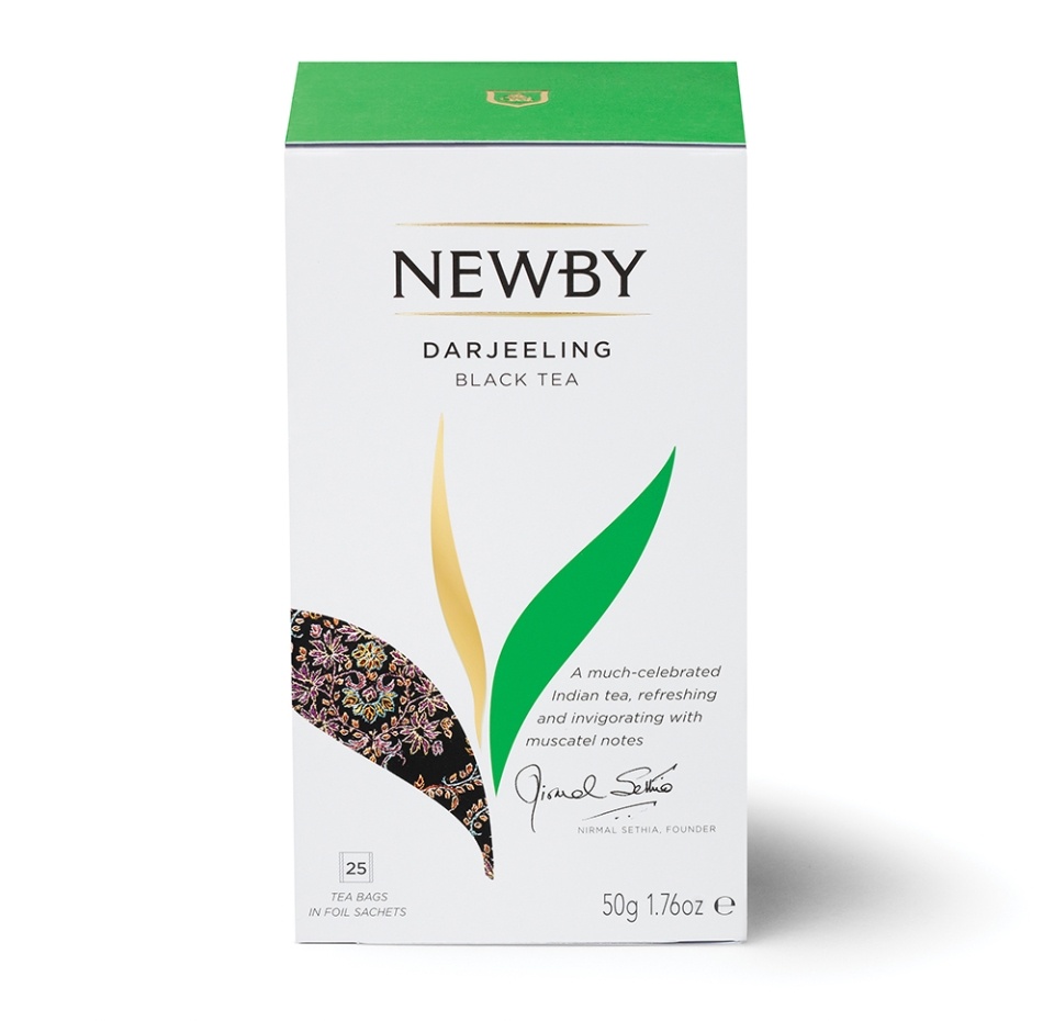 

Чай чёрный Newby Дарджилинг пакетированный 25 шт. х 2 г