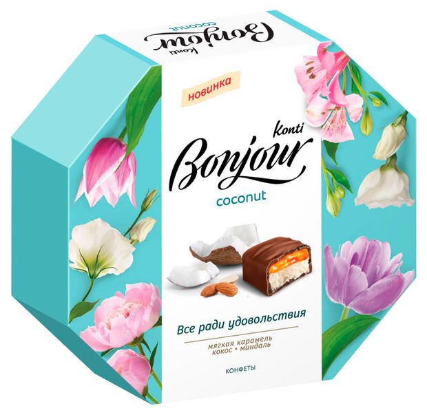 

Набор конфет Konti Bonjour Coconut 150 г