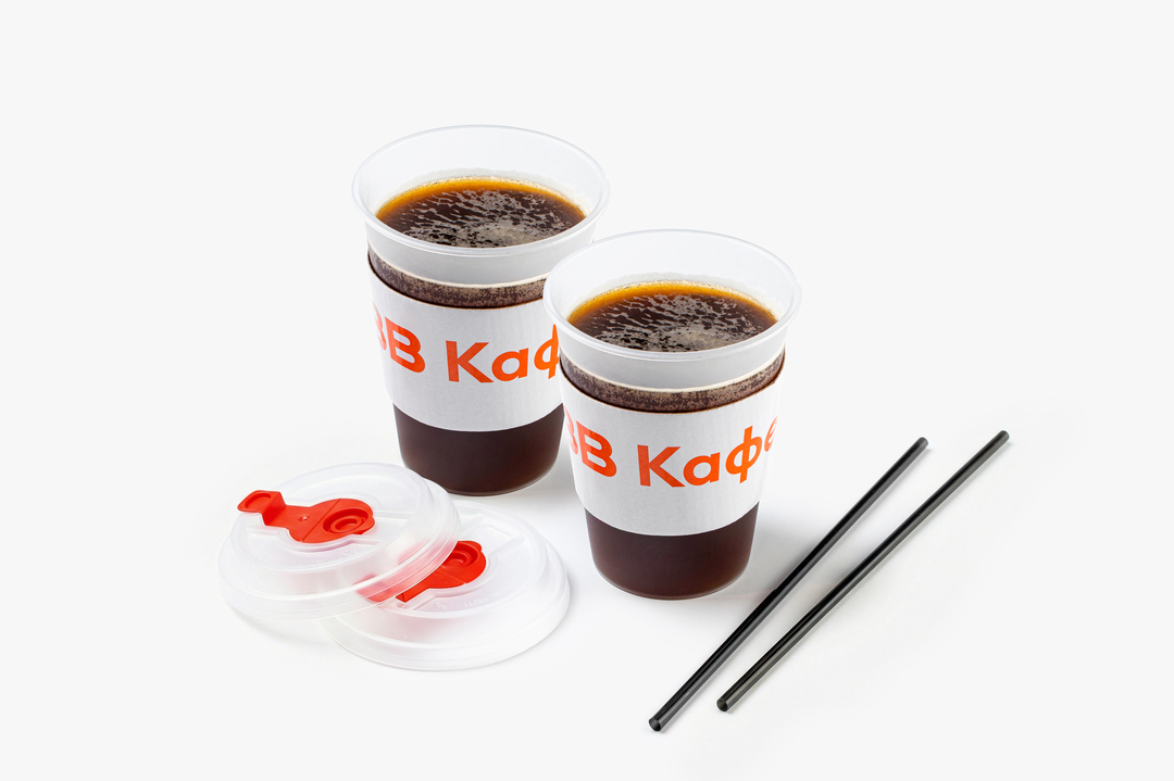 

Комбо ВкусВилл кафе Кофейная пара Американо 2 х 300 мл