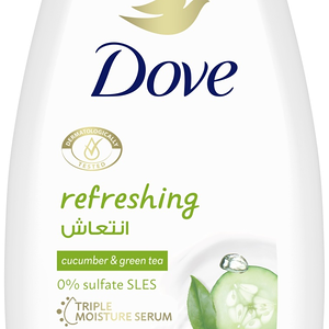 Гель д/душа dove освежающий огурец 250 мл