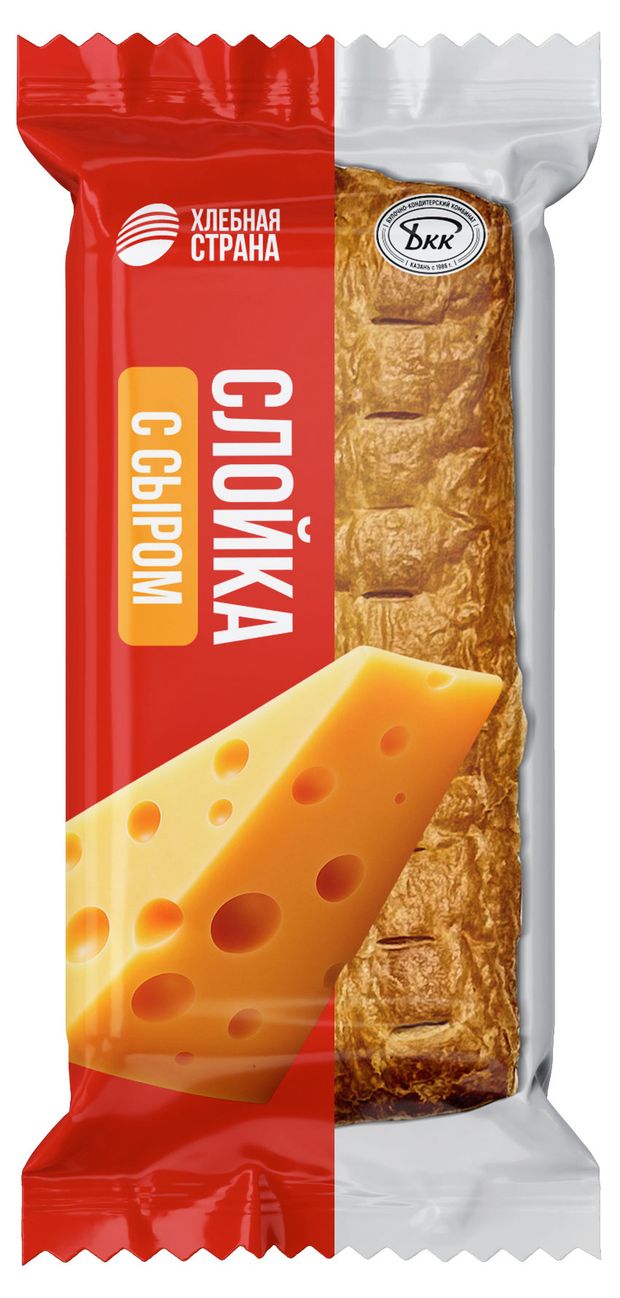 

Слойка БКК с сыром 80 г