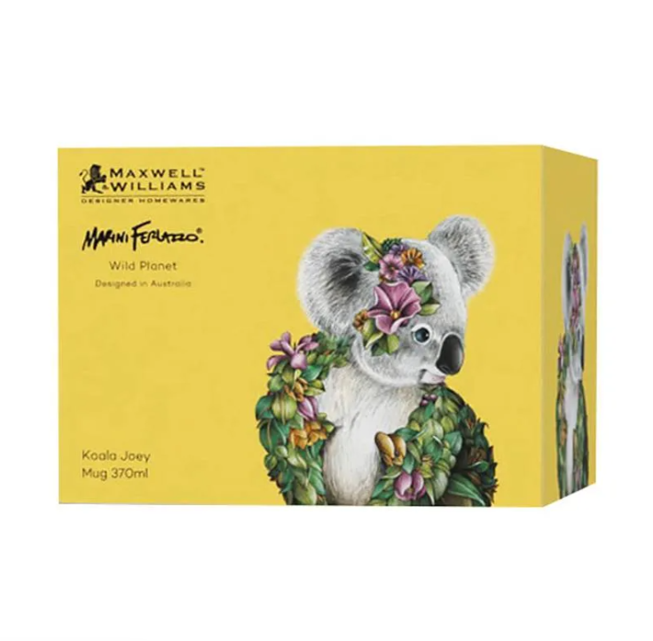 

Кружка фарфоровая Maxwell&Williams Живая планета. Коала коллекция Marini Ferlazzo в подарочной упаковке 370 мл