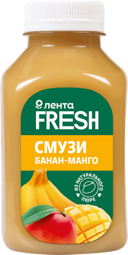 

Смузи Лента Fresh банан манго 300 мл