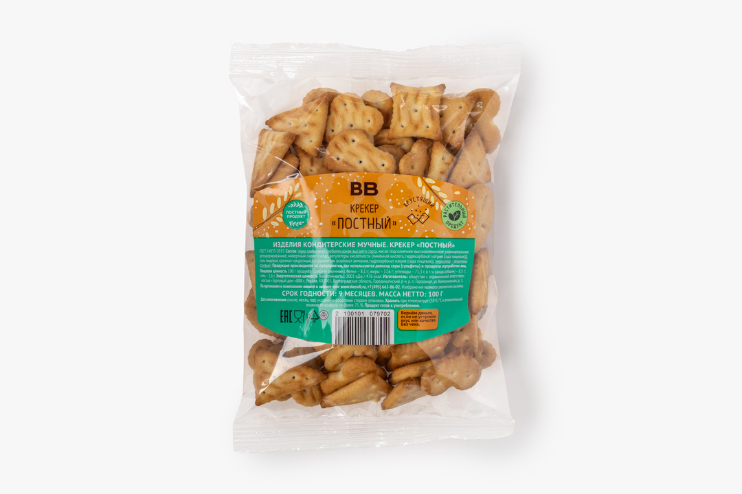 

Крекер ВкусВилл Постный 100 г